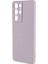 Samsung Galaxy S21 Ultra 5g Tpu Telefon Kılıfı Fiber Astarlı Ka Cep Telefonu Kılıfı-Açık Mor (Yurt Dışından) 3