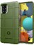 Samsung Galaxy A51 5g SM-A516-YEŞIL Için Darbeye Dayanıklı Kare Izgara Doku Kalınlaştırılmış Tpu Kabuk (Yurt Dışından) 1