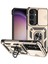 Samsung Galaxy S25 Kılıf Pc+Tpu Telefon Kılıfı Lens Ultimate Koruma Ayaklığı-Altın (Yurt Dışından) 1