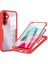 Samsung Galaxy A34 5g Için Kamera Lens Koruma Kılıfı Şeffaf Akrilik+Tpu Telefon Kılıfı Pet Ekran Filmi-Kırmızı (Yurt Dışından) 1