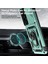 Samsung Galaxy S25 Kılıfı Pc+Tpu Telefon Kılıfı Lens Ultimate Koruma Ayaklığı-Siyahımsı Yeşil (Yurt Dışından) 3