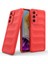 Samsung Galaxy M55 5G/C55 5G/F55 5g Için Cep Telefonu Koruyucu, Darbeye Dayanıklı Tpu Arka Kılıf-Kırmızı (Yurt Dışından) 5