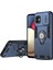 Samsung Galaxy A05 4g Kılıf Kayar Kamera Kapağı Pc+Tpu Telefon Kılıfı Halka Destekli-Mavi (Yurt Dışından) 1