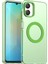 Samsung Galaxy A06 5g Kılıfı Magsafe Anti Drop Hibrit Telefon Arka Kapağı ile Uyumlu-Yeşil (Yurt Dışından) 1
