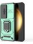 Samsung Galaxy A36 5g Kılıf Pc+Tpu Kickstand Telefon Koruyucu Lens Kapağı-Yeşil (Yurt Dışından) 5