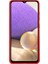 Samsung Galaxy A32 5G/M32 5g Ka Telefon Kılıfı Fiber Astar Çizilmeye Dayanıklı Tpu Arka Kapak-Kırmızı (Yurt Dışından) 2