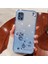 Kadem Samsung Galaxy A51 5g SM-A516 Yumuşak Tpu Telefon Kılıfı Çiçek Yapay Elmas Dekor Degrade Parıltılı Telefon Kılıfı-Mavi (Yurt Dışından) 3