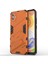 Samsung Galaxy A04E 4G/F04 4G/M04 4g Darbeye Dayanıklı Kickstand Kılıf Yumuşak Tpu Sert Pc Düşmeye Karşı Koruyucu Telefon Kılıfı-Turuncu (Yurt Dışından) 1