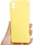 Samsung Galaxy A04 4g (164,4 x 76,3 x 9,1 Mm) Sıvı Silikon Telefon Kılıfı Çizilmez Yumuşak Elyaf Astarlı Kamera Koruma Kılıfı Kayışlı-Sarı (Yurt Dışından) 4