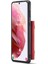 Dg.mıng M2 Serisi Samsung Galaxy S22 5g Manyetik 2'si 1 Arada Cüzdan Darbeye Dayanıklı Telefon Kılıfı Kablosuz Şarjı Kabuk-Kırmızı (Yurt Dışından) 4