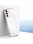 Xınlı Galvanik Telefon Kılıfı Samsung Galaxy A34 5g Çizilmez Tpu Kapak-Beyaz (Yurt Dışından) 5