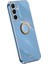 Xınlı Samsung Galaxy S24 Fe Kılıf Halka Kickstand Elektrokaplama Tpu Telefon Kılıfı-Mavi (Yurt Dışından) 1