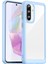 Samsung Galaxy A36 5g Kılıf Tpu+Akrilik Koruyucu Şeffaf Telefon Kılıfı-Mavi (Yurt Dışından) 1