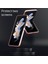 Samsung Galaxy Z Flip6 5g/z Flip5 5g Buzlu Kılıf Cilt Dokunma Sert Pc Telefon Kılıfı Magsafe-Pembe ile Uyumlu (Yurt Dışından) 5