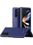 Samsung Galaxy Z Fold6 5g Mat Kılıf Cilt-Dokunmatik Sert Pc Telefon Kılıfı-Safir (Yurt Dışından) 1