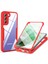 Pet Ekran Koruyucu + Akrilik + Tpu Kılıf Darbeye Dayanıklı Çok Yönlü Koruma Telefon Kılıfı Samsung Galaxy S22 + 5g - Kırmızı (Yurt Dışından) 1