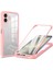 Samsung Galaxy A06 4g Kılıf Akrilik+Tpu Şeffaf Telefon Kılıfı Pet Ekran Filmi-Pembe (Yurt Dışından) 1