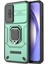 Samsung Galaxy A54 5g Pc+Tpu Telefon Kılıfı Için Arka Kabuk Kayar Lens Koruma Kılıfı Kickstand Ile-Yeşil (Yurt Dışından) 2