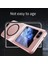 Samsung Galaxy Z Flip6 5g/z Flip5 5g Buzlu Kılıf Cilt Dokunma Sert Pc Telefon Kılıfı Magsafe ile Uyumlu-Siyah (Yurt Dışından) 2