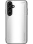Samsung Galaxy S24 Fe Telefon Kılıfı Temperli Cam + Karbon Fiber Dokulu Tpu Kapak - Beyaz (Yurt Dışından) 1