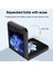 Samsung Galaxy Z Flip5 5g Pc+Tpu Telefon Kılıfı Döndürülebilir Destek Koruyucu Kılıf-Siyah (Yurt Dışından) 4