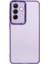 Samsung Galaxy A36 5g Kılıf Elektrokaplama Kamera Çerçevesi Tpu Telefon Kılıfı-Şeffaf Mor (Yurt Dışından) 1