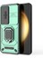 Samsung Galaxy A56 5g Kılıf Pc+Tpu Kickstand Telefon Koruyucu Lens Kapağı-Yeşil (Yurt Dışından) 3