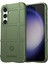 Samsung Galaxy S24 Esnek Tpu Telefon Kılıfı-Yeşil Için Kare Izgara Doku Kabuğu (Yurt Dışından) 1