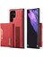 Dg.mıng M2 Serisi Koruyucu Kılıf Samsung Galaxy S23 Ultra Çıkarılabilir Cüzdan Telefon Kılıfı Düşmeye Karşı Darbeye Dayanıklı Kapak Kickstand Ile-Kırmızı (Yurt Dışından) 1