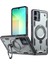 Samsung Galaxy A06 4g Kılıfı Magsafe Askeri Koruma Pc+Tpu Kickstand Telefon Kılıfı-Gri ile Uyumlu (Yurt Dışından) 1