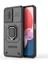 Samsung Galaxy A13 4g/5g Kılıf Pc+Tpu Kickstand Telefon Kılıfı Kayar Kamera Kapağı-Siyah (Yurt Dışından) 3