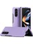 Samsung Galaxy Z Fold6 5g Mat Kılıf Cilt Dokunma Sert Pc Telefon Kılıfı-Lavanta Mor (Yurt Dışından) 1