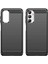 Samsung Galaxy M14 5g Için Karbon Fiber Dokulu Telefon Kılıfı,düşmeye Karşı Fırçalanmış Tpu Kapak-Siyah (Yurt Dışından) 3