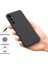 Samsung Galaxy A15 4g/5g Kılıf Için Çizilmez Telefon Kılıfı Yumuşak Astarlı Sıvı Silikon Kabuk Kayışlı-Siyah (Yurt Dışından) 3