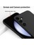 Samsung Galaxy A15 4g/5g Kılıf Için Çizilmez Telefon Kılıfı Yumuşak Astarlı Sıvı Silikon Kabuk Kayışlı-Siyah (Yurt Dışından) 4