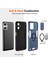Samsung Galaxy A06 4g Kılıf Sürgülü Camshield Kickstand Pc+Tpu Telefon Kılıfı-Mavi (Yurt Dışından) 3