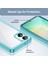 Samsung Galaxy A06 5g Kılıf Tpu+Akrilik Koruyucu Şeffaf Telefon Kılıfı-Şeffaf Mavi (Yurt Dışından) 5