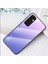 Samsung Galaxy A55 5g Kılıf Degrade Temperli Cam + Pc + Tpu Telefon Kılıfı - Degrade Pembe Mor (Yurt Dışından) 2