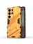 Samsung Galaxy S25 Ultra Kılıf Pc+Tpu Darbeye Dayanıklı Telefon Kılıfı Kickstand Ile-Turuncu (Yurt Dışından) 1