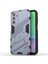 Samsung Galaxy A15 4g Kılıf Çizilmeye Dayanıklı Pc+Tpu Ayaklı Akıllı Telefon Kılıfı-Gri (Yurt Dışından) 1