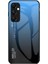 Samsung Galaxy A55 5g Kılıf Degrade Temperli Cam + Pc + Tpu Telefon Kılıfı - Degrade Mavi Siyah (Yurt Dışından) 1