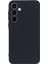 Samsung Galaxy A55 5g Telefon Kılıfı Tpu Darbeye Dayanıklı Yumuşak Elyaf Astarlı Kılıf-Siyah (Yurt Dışından) 1