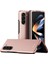 Samsung Galaxy Z Fold6 5g Mat Kılıf Cilt-Dokunmatik Sert Pc Telefon Kılıfı-Gül Altını (Yurt Dışından) 1