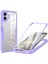 Samsung Galaxy A06 4g Kılıf Akrilik+Tpu Şeffaf Telefon Kılıfı Pet Ekran Filmi-Mor (Yurt Dışından) 1