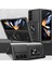 Samsung Galaxy Z Fold6 5g Kılıf Pc+Tpu Telefon Koruyucu Kılıf Lens Koruyucu Ayaklı Telefon Kabuğu-Gümüş (Yurt Dışından) 3