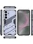 Samsung Galaxy S25 Kılıf Pc+Tpu Darbeye Dayanıklı Telefon Kılıfı Kickstand Ile-Gri (Yurt Dışından) 5