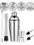 6 Parça 750ML Paslanmaz Çelik Kokteyl Shaker Seti – Ev ve Bar Için Ideal, Sızdırmaz Kapaklı 1