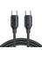 S-A9 60W Fast Chargıng Cable Type C 1m Black 1
