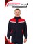 Lacivert Reflektörlü Iş Montu 7-7 Gabardin Im Model Polar Astarlı Iş Montu 1