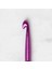 4,5mm Renkli Metal Gagalı Örgü Şiş (Tunus Tığ) 25CM 2